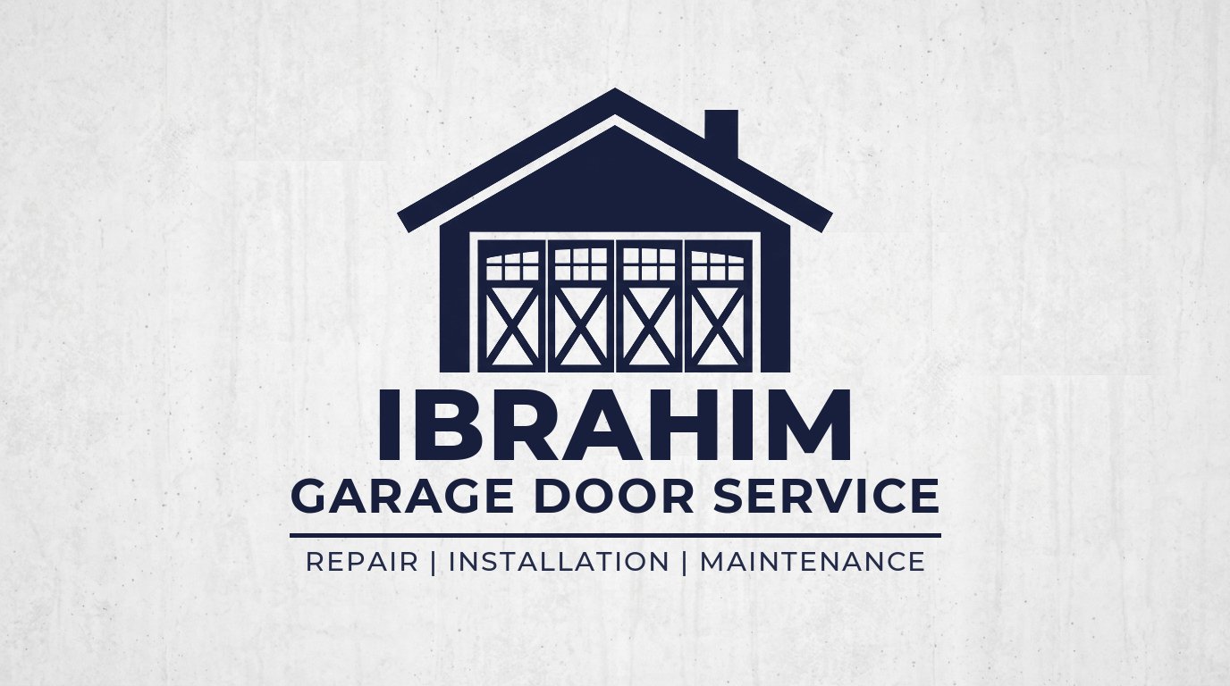 Ibrahim Garage Door Service Logo
